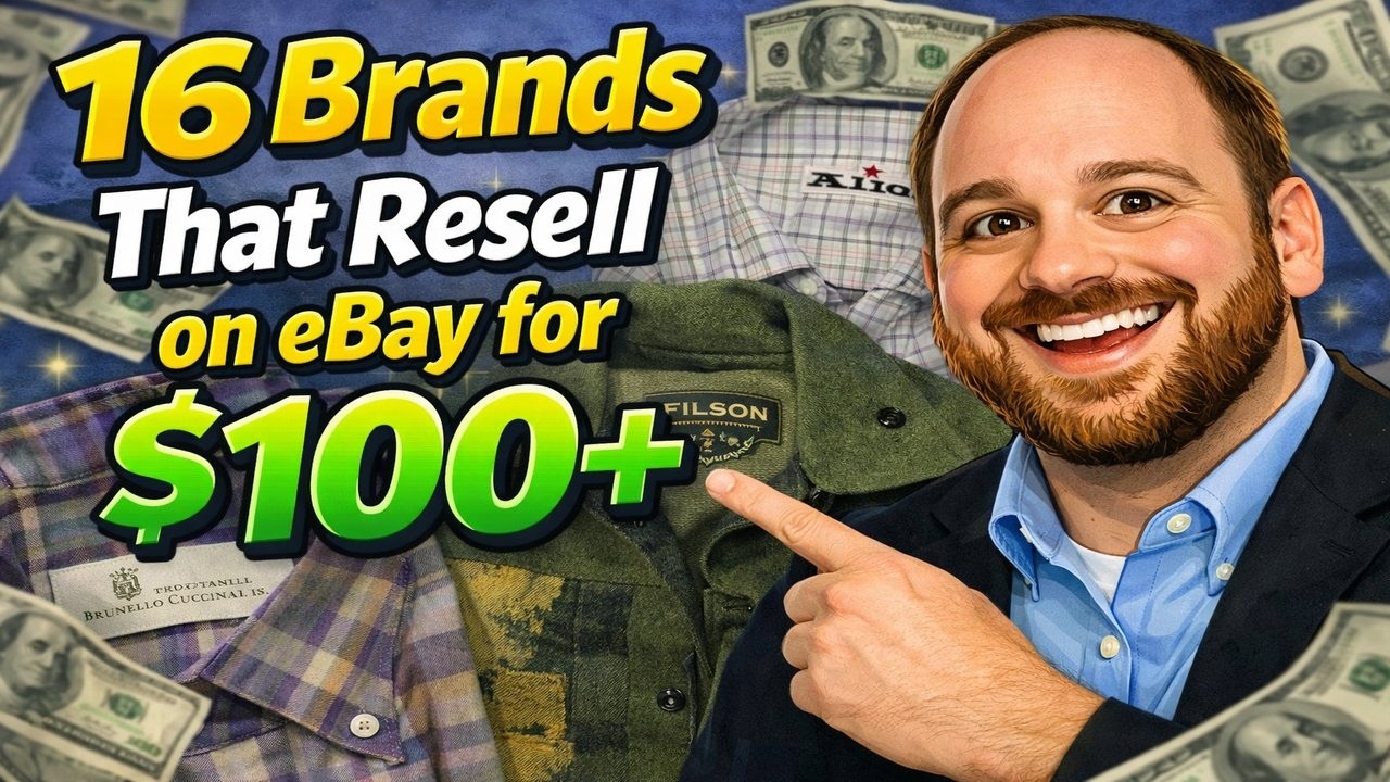 16 Clothing Brands You Can Resell on eBay for $100 or More That You Can Find at Thrift Stores!