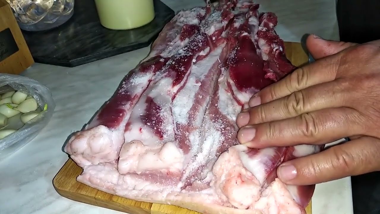 Свиной рулет из подчеревка (свиной грудинки)/ РУЛЕТ із СВИНИНИ/PORK ROLL