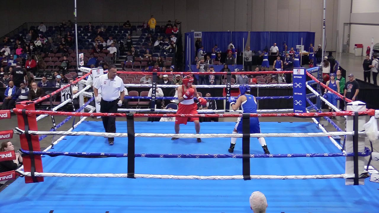 USAB 2018 NC TuePM Ring 4 Bout 10 Mary Anciso Chavez Vivian Gutierrez YF 119