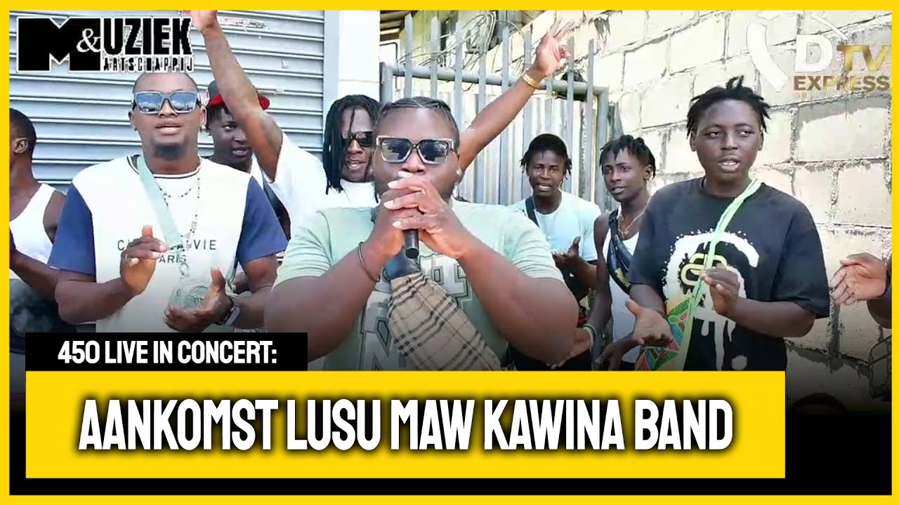 Muziek & Maatschappij • Raisa Overman &  Shaq Apai met aankomst Lusumaw Kawinaband uit Goejaba