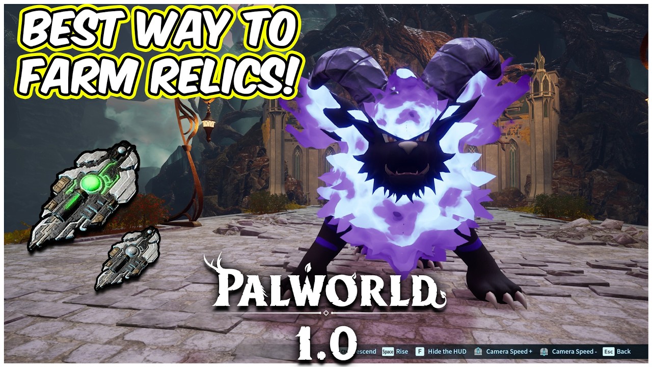 How I Farm ANCIENT RELICS And HOLY WATER In Palworld 1.0!