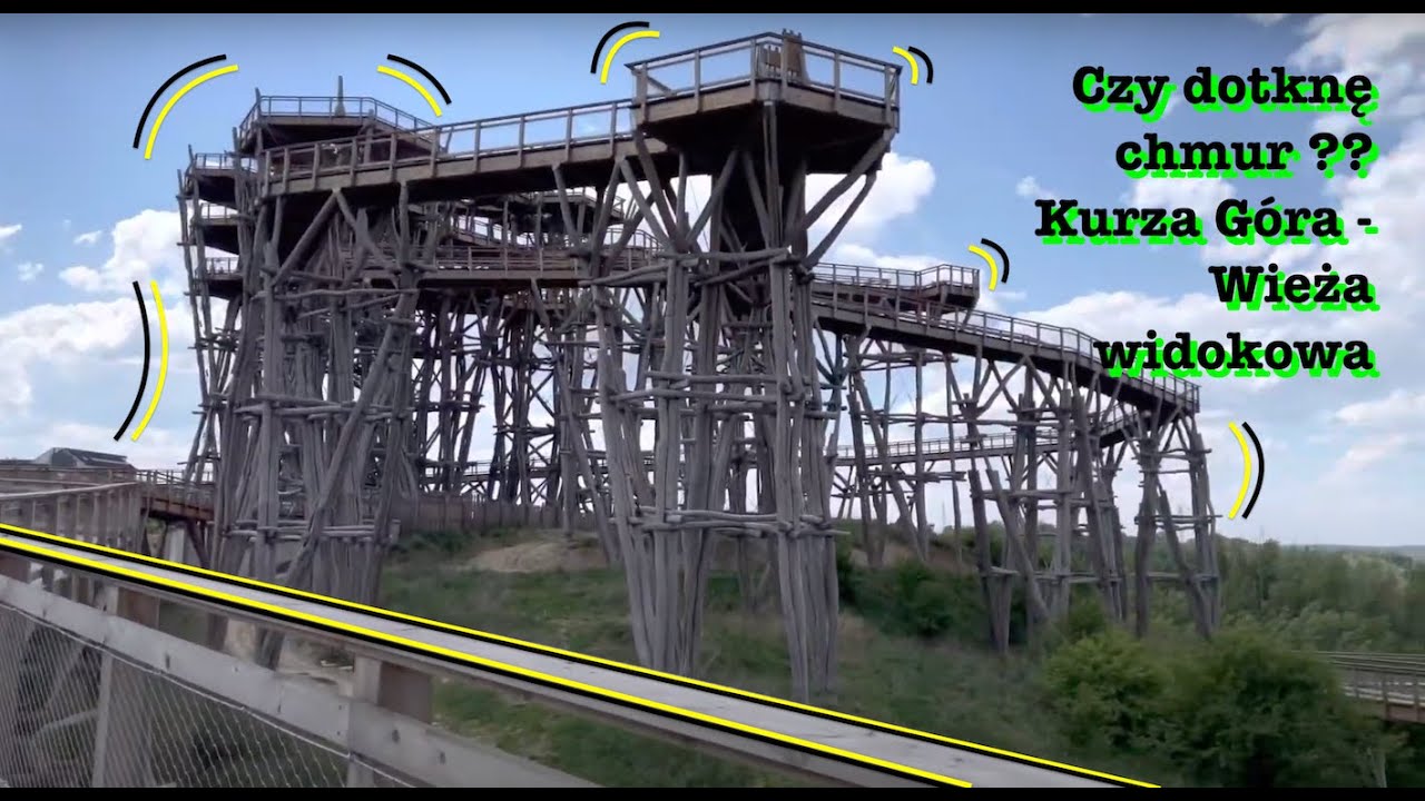 Kurzętnik - Kurza Góra - Wieża widokowa - Spacer w chmurach