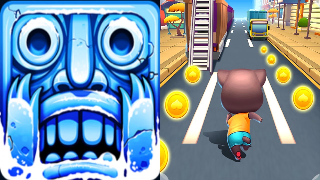 Temple Run 2 vs Cat Runner: Decorate Home - Gameplay HD 2025 (Android/iOS) Candy Play