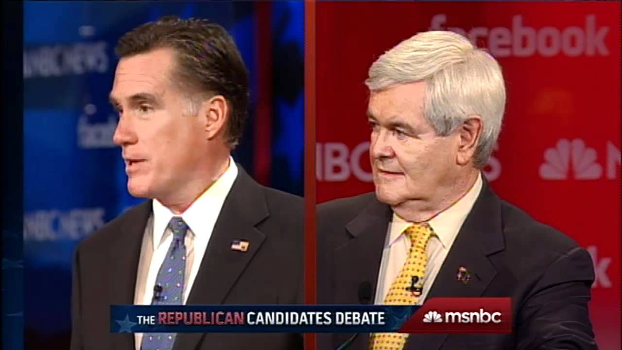 Romney, Gingrich spar on super PAC ads