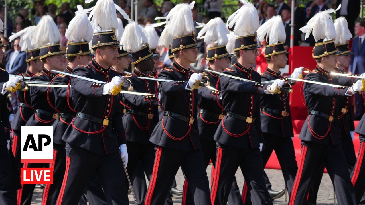 LIVE: Belgium National Day military parade