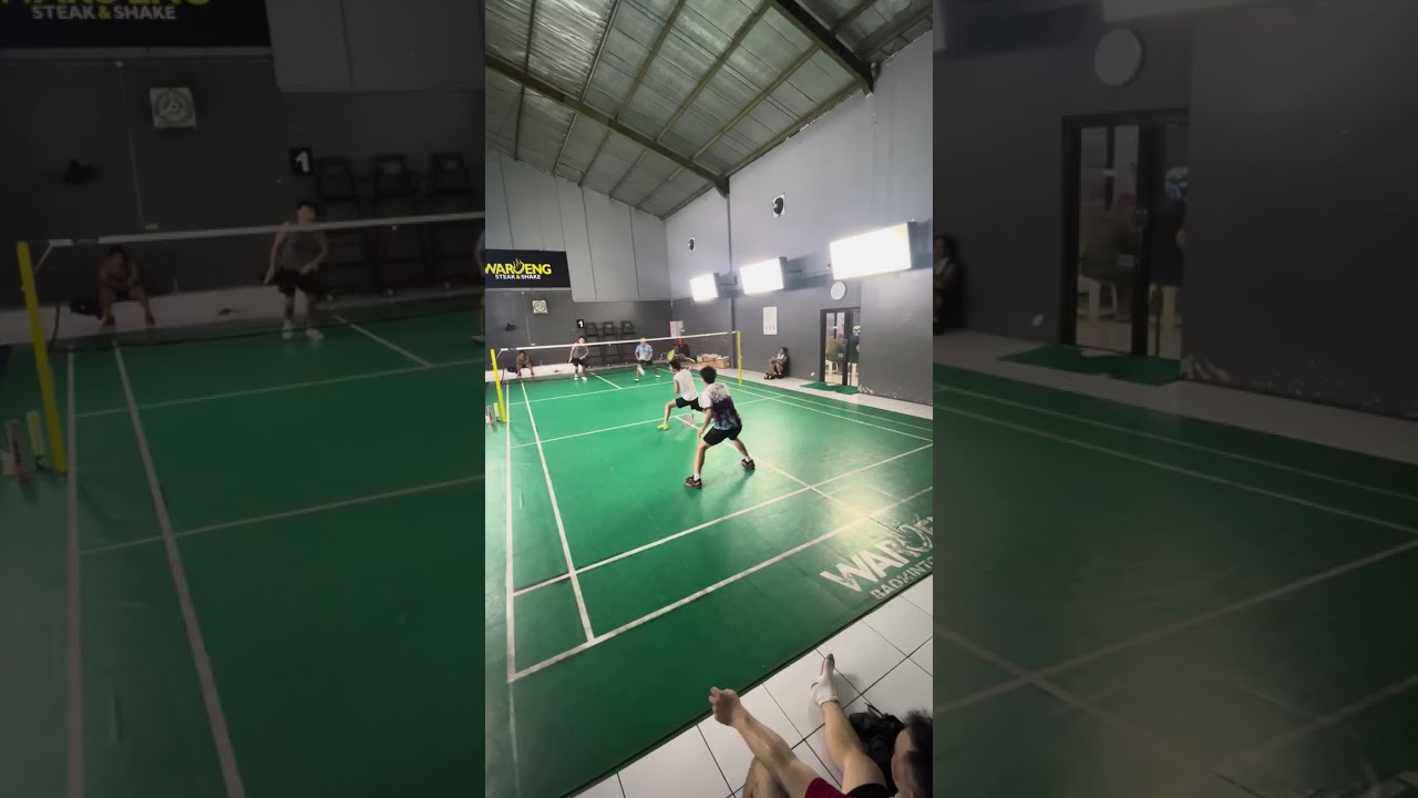 Badminton 19-02-2026 sesi 3 #olahragabadminton #waroengarea1 #bakulmenghantam #yogjakarta 