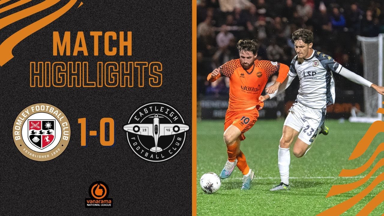 HIGHLIGHTS | BROMLEY 1-0 SPITFIRES | Vanarama National League | 26/09/23