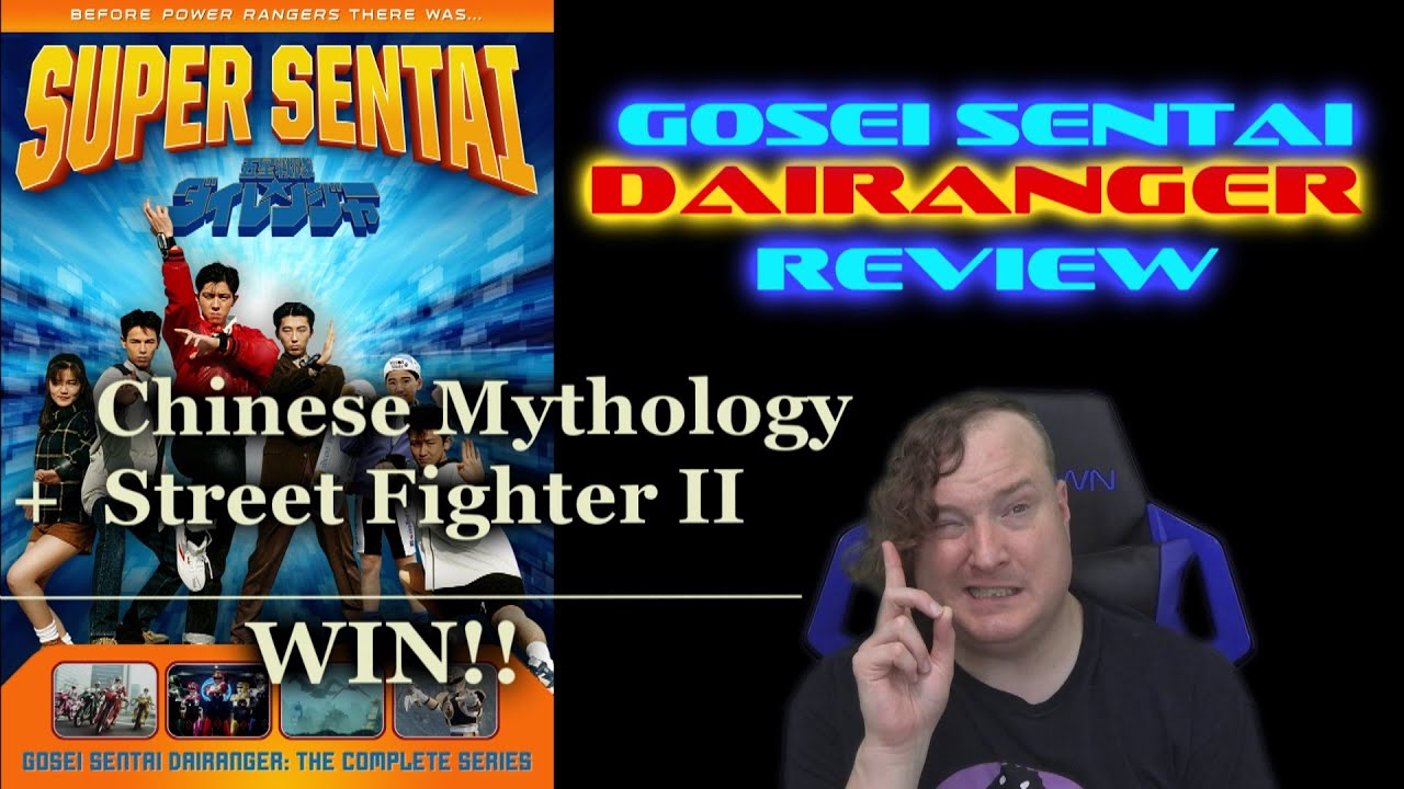 Gosei Sentai Dairanger (1993) Re-Review - Chinese Mythology + Street Fighter II = WIN!!