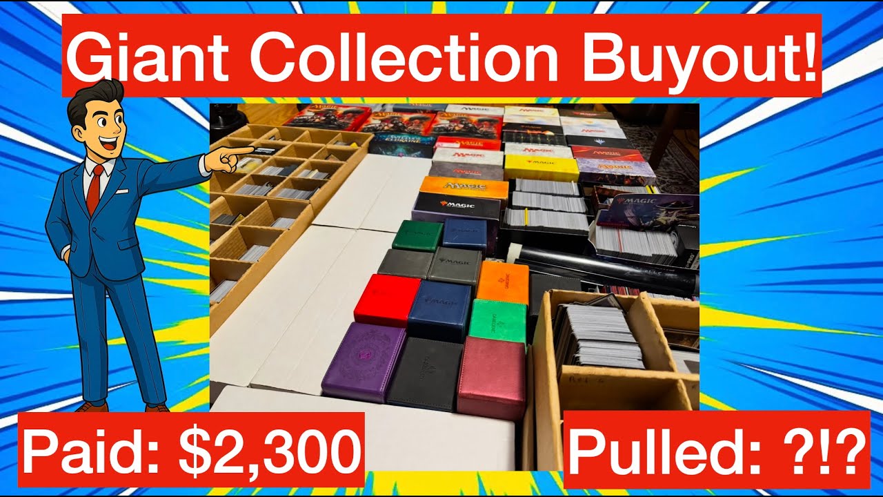 Insane Return on $2,300 Collection Buyout w/Prices - MTG History, Unique Promos and Huge Hits!!