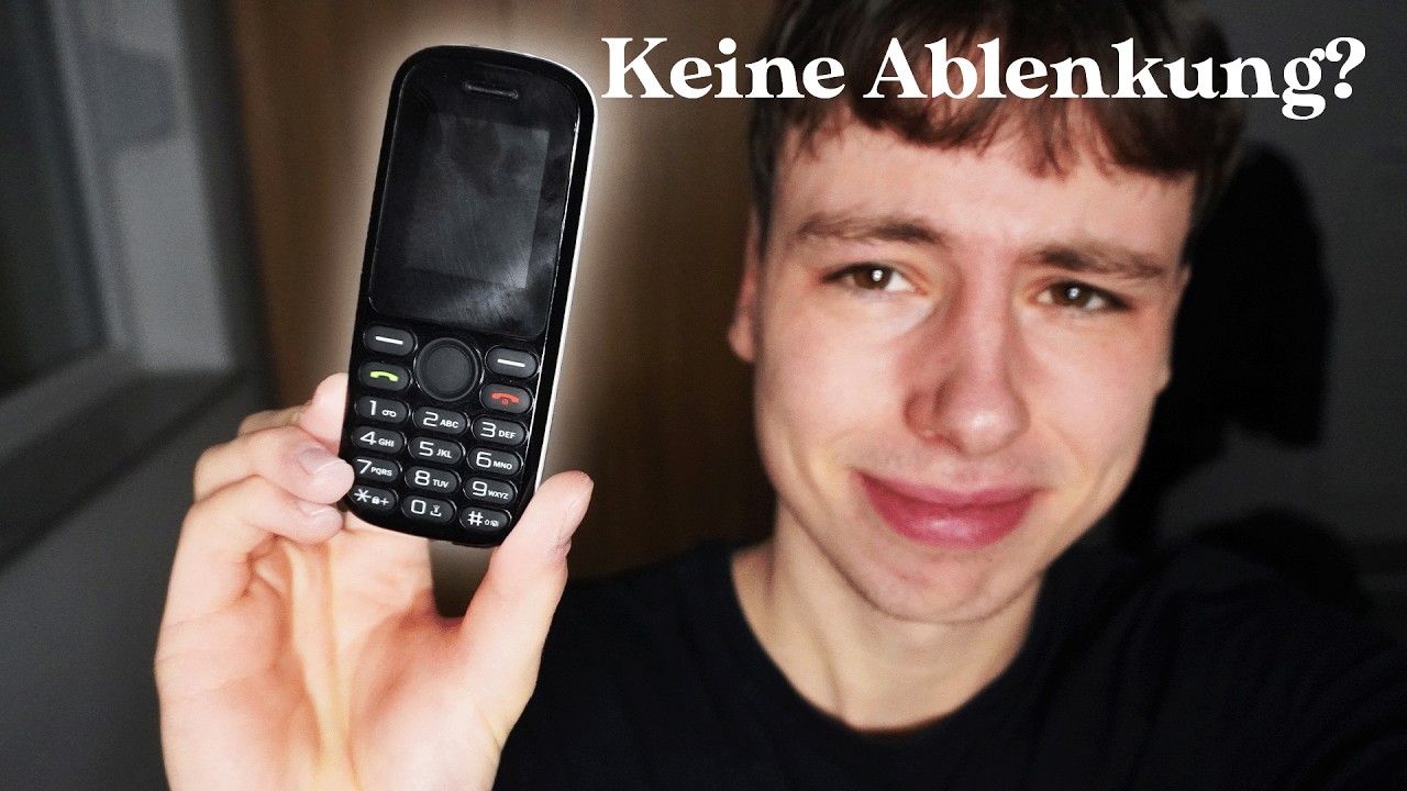 Ich hab mein Smartphone gegen ein Tastenhandy getauscht!