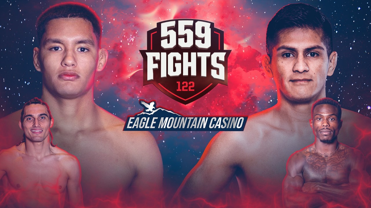 559 Fights 122 LIVE Prelims | Main Card is LIVE at 6pm PT EXCLUSIVELY on UFC FIGHT PASS!