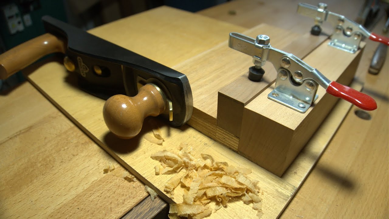 Elaboración de Shooting Board / Tablero de Rectificado para trabajo manual en Carpintería.