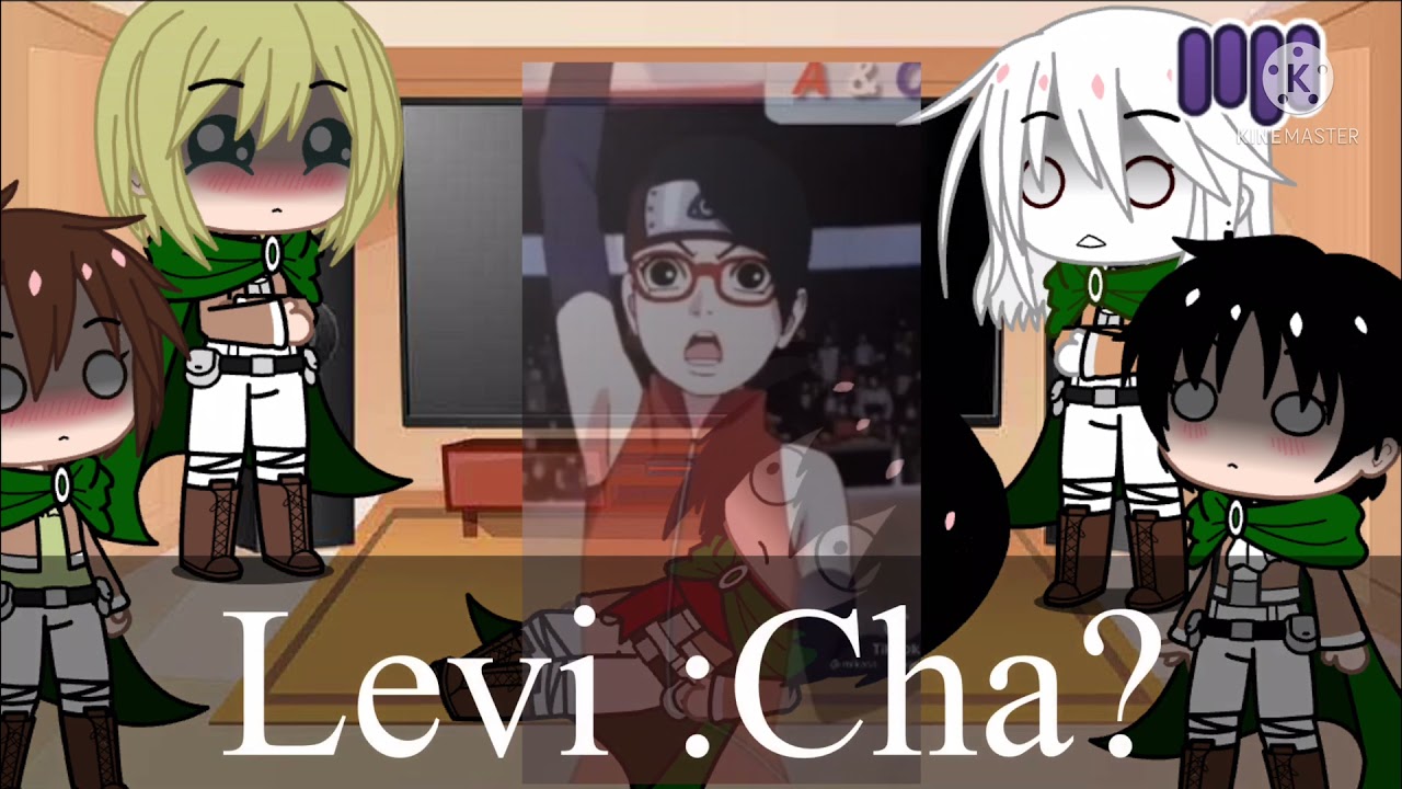Aot react to Y/N as Sarada Uchiha (borusara) 1/?