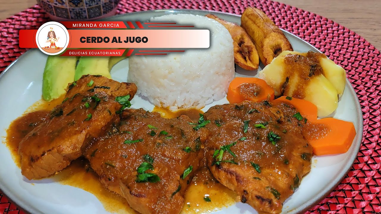 ‼️🥘🐖CERDO AL JUGO , Cerdo guisado🐷😘👌🇪🇨