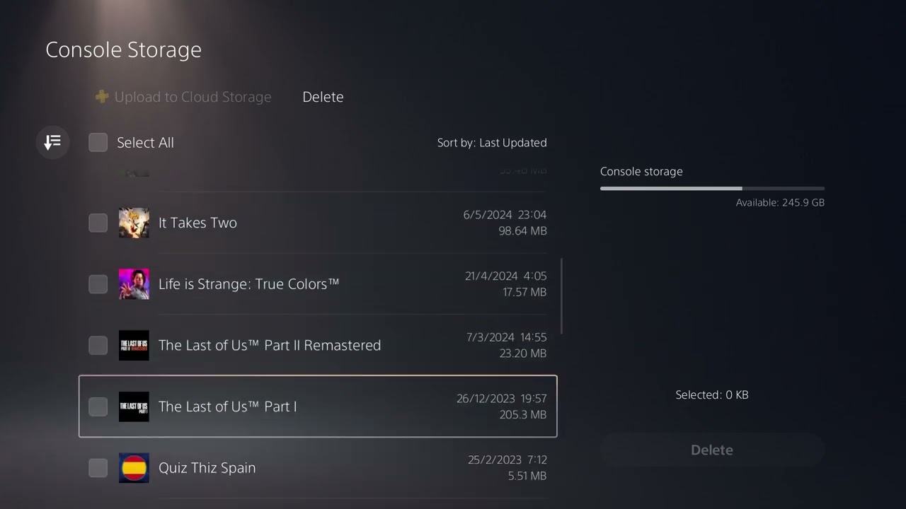 Как легко и быстро удалить игры и сохранения на PS5!