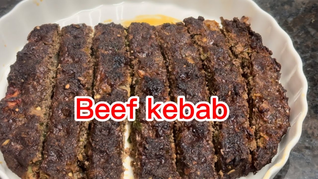 Beef kebab.বিফ কাবাব।