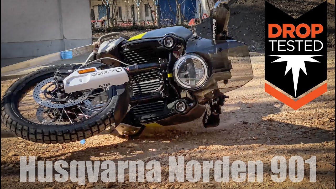 Drop and Drag Test - Husqvarna Norden Crash Bars