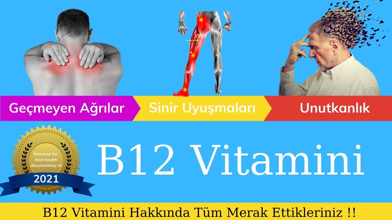 Bel Ağrısından Siyatik Ağrısı/Sinir Uyuşmalarına, Unutkanlıktan Alzheimer'a B12 Eksiliği Belirtileri