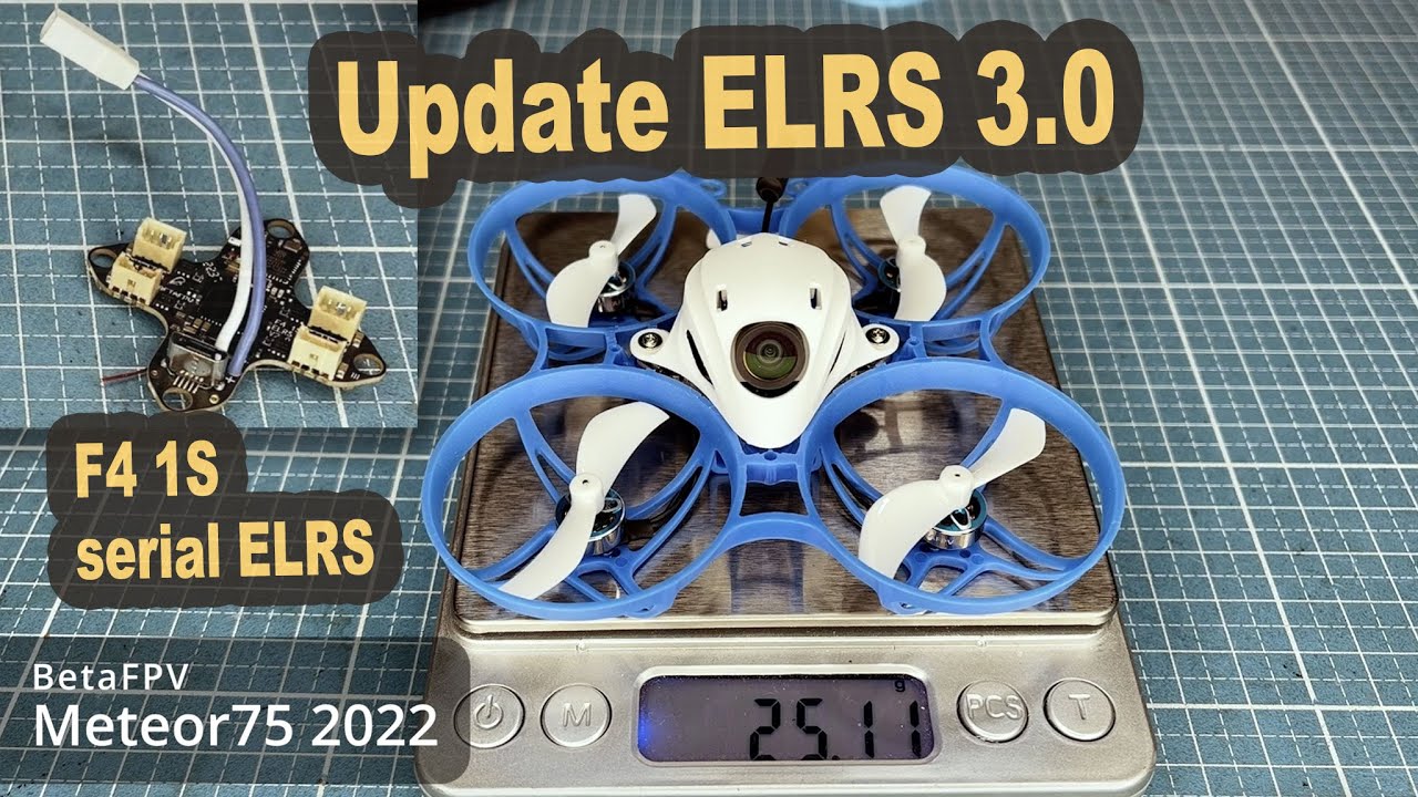 Update ExpressLRS 3 auf Meteor65 75