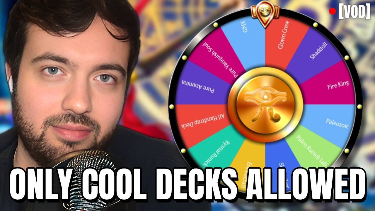 Joshua Schmidt returning to Master Duel with a Wheel of Fun Decks!
