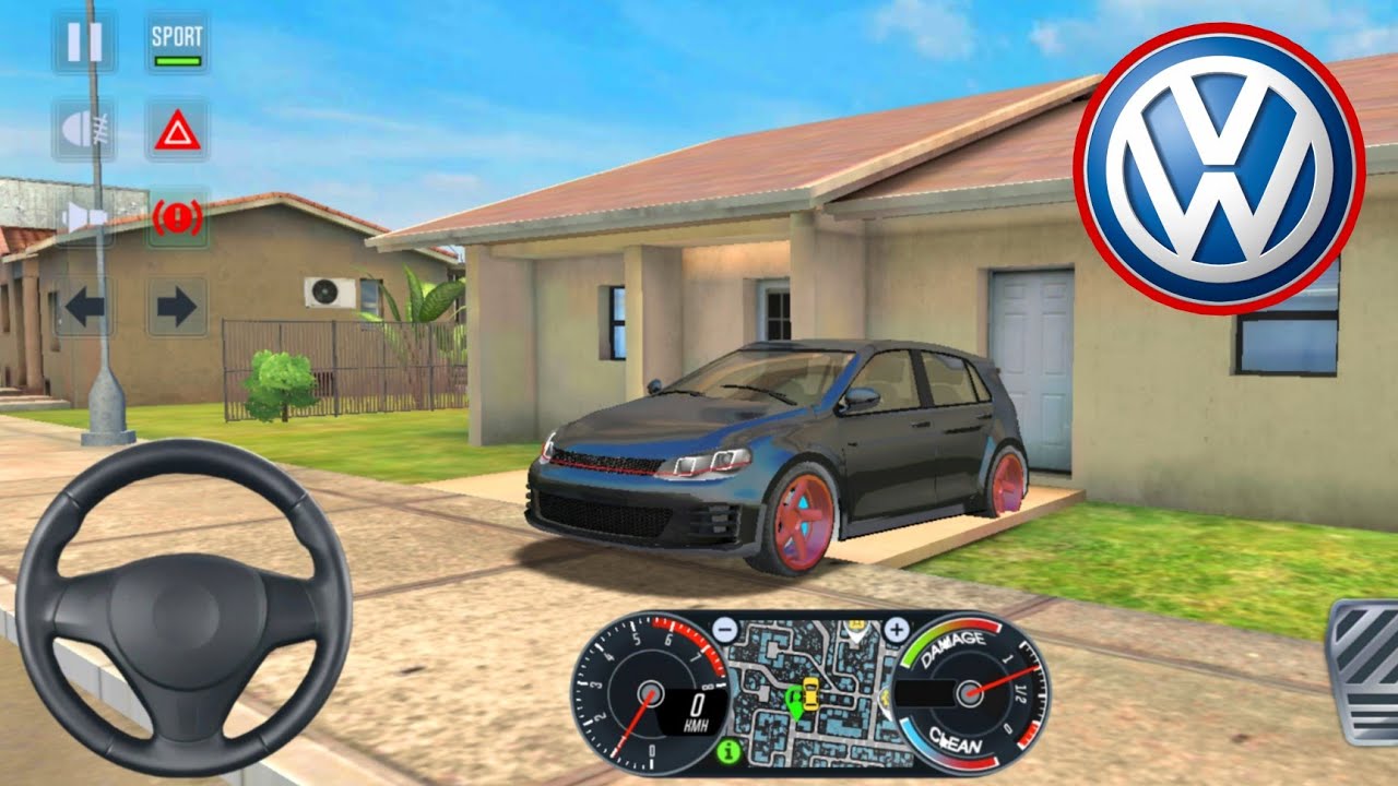 Golf GTi in Taxi Sim 2020 Android Gameplay