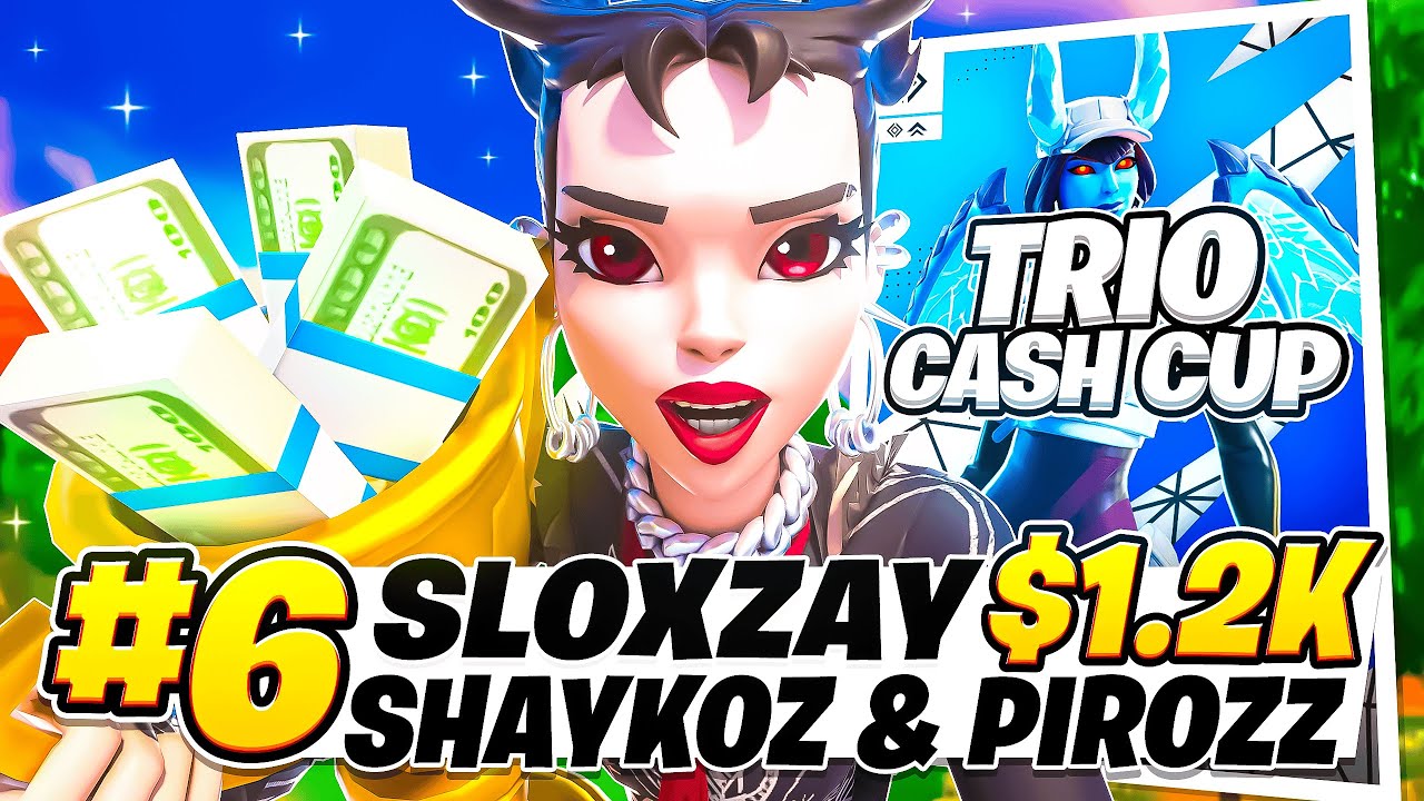 #6 TRIO CASH CUP FINAL  - 1200$ 🏆 W/Pirroz, Shaykoz | SloxZay
