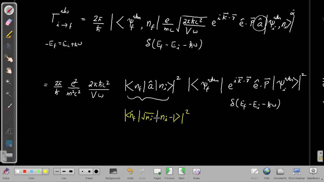 TDPT Lecture 09_Induced absorption and emission