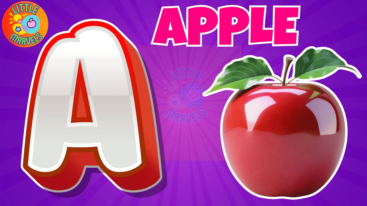 🎶A is for Apple 🍎 - ABC Phonics Song | 1 to 10 Numbers Song + 5 Little Ducks Song