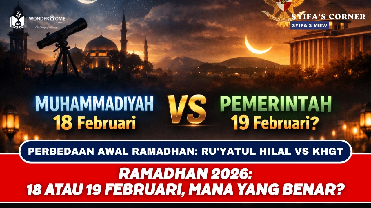 Kenapa Beda antara Muhammadiyah dan Pemerintah dalam Menentukan Awal Ramadhan? Cara Menyikapinya?