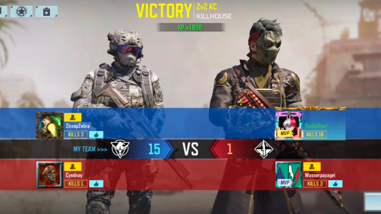 Call Of Duty: Mobile TOURNAMENT 2v2 Killconformed KILLHOUSE GAMEPLAY (No Commentary)