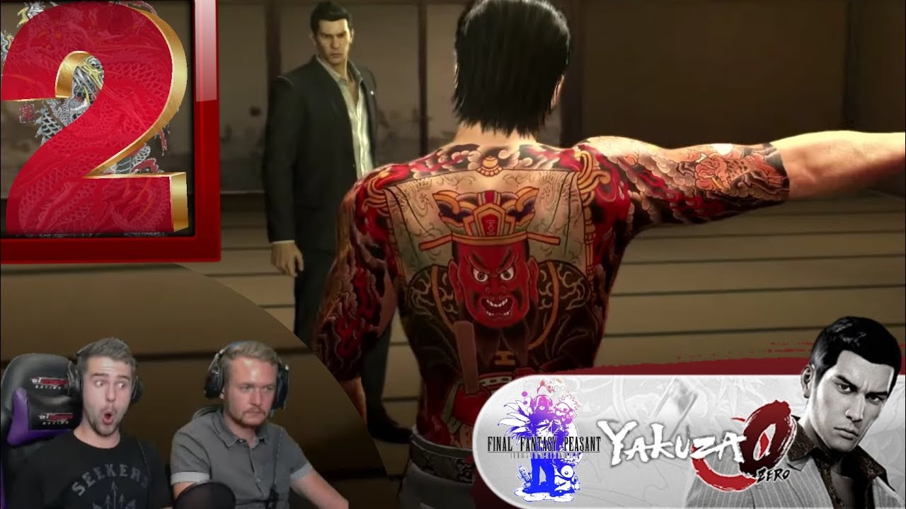 Juicy headquarters & Kuze boss fight! | FFP plays Yakuza 0 | PS4 Reaction | #2
