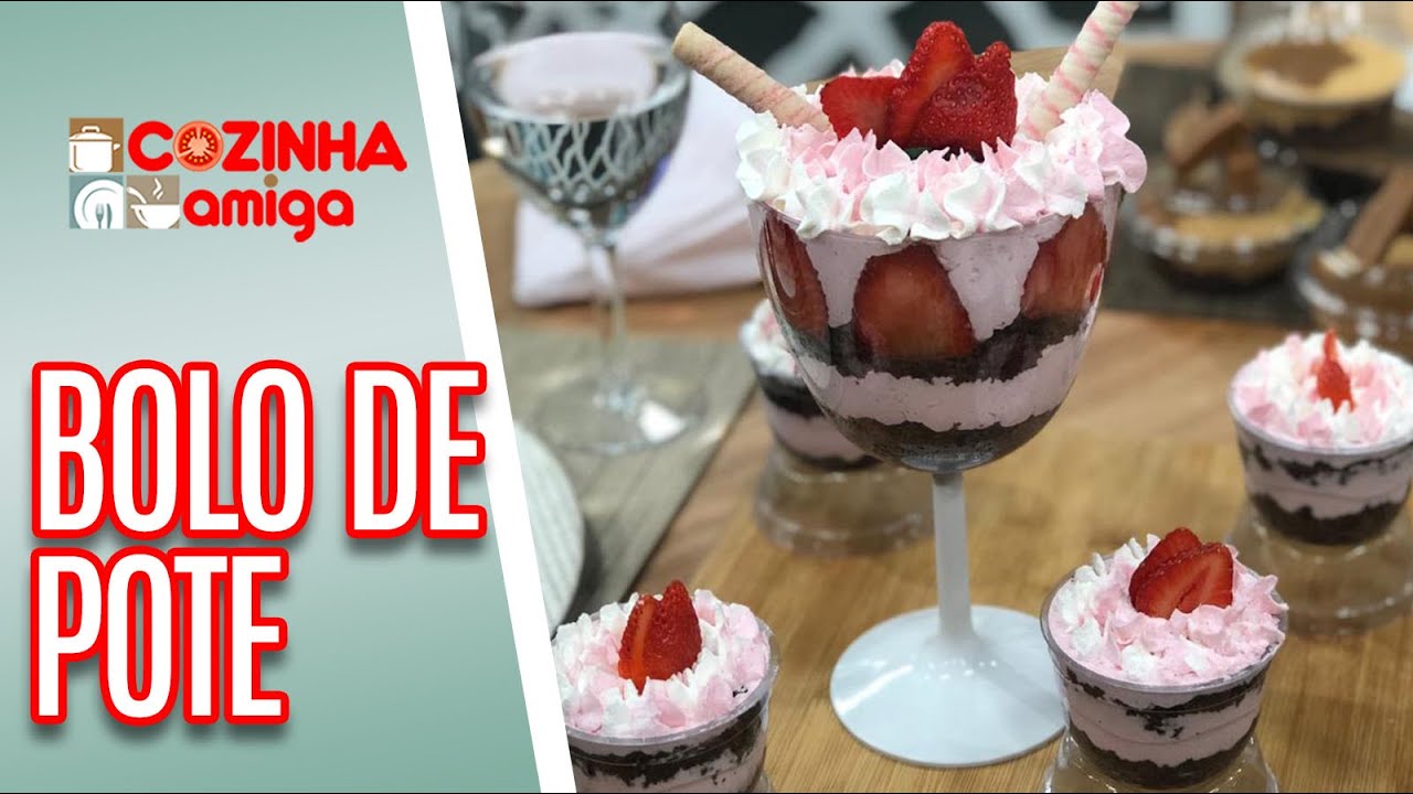 Bolo no pote - Silvia Branconaro | Cozinha Amiga (20/01/20)