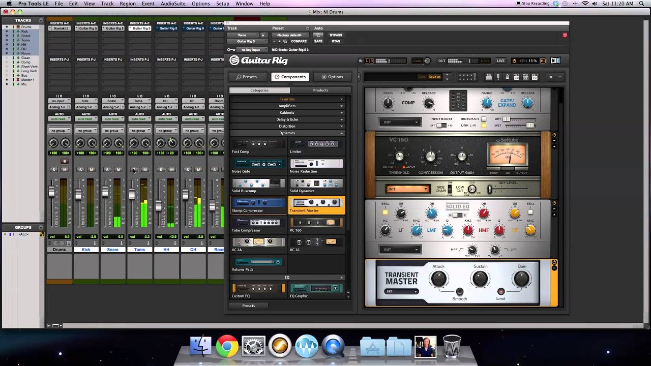 Native Instruments Drum Mixing