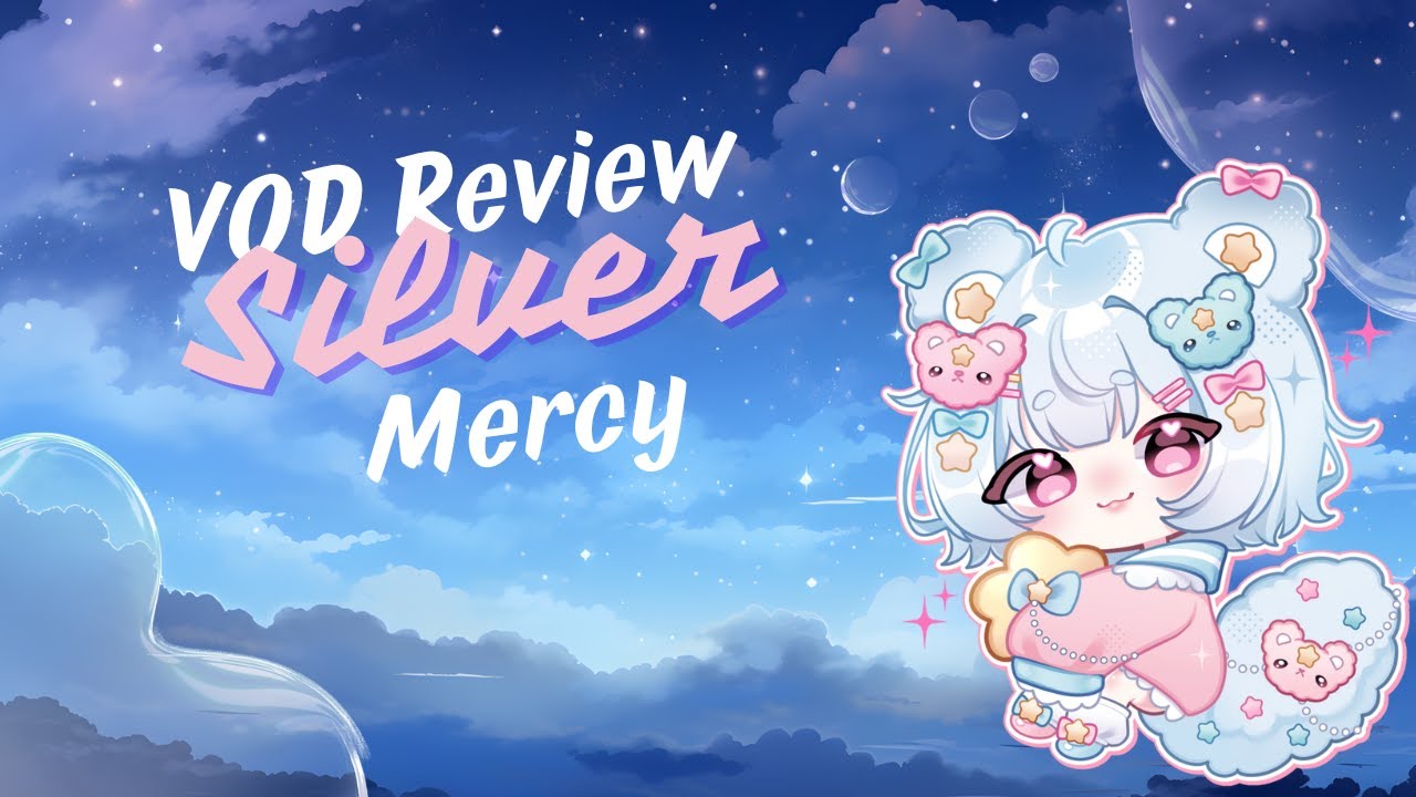 Sneaky Silver Mercy Main | Overwatch 2 VOD Review