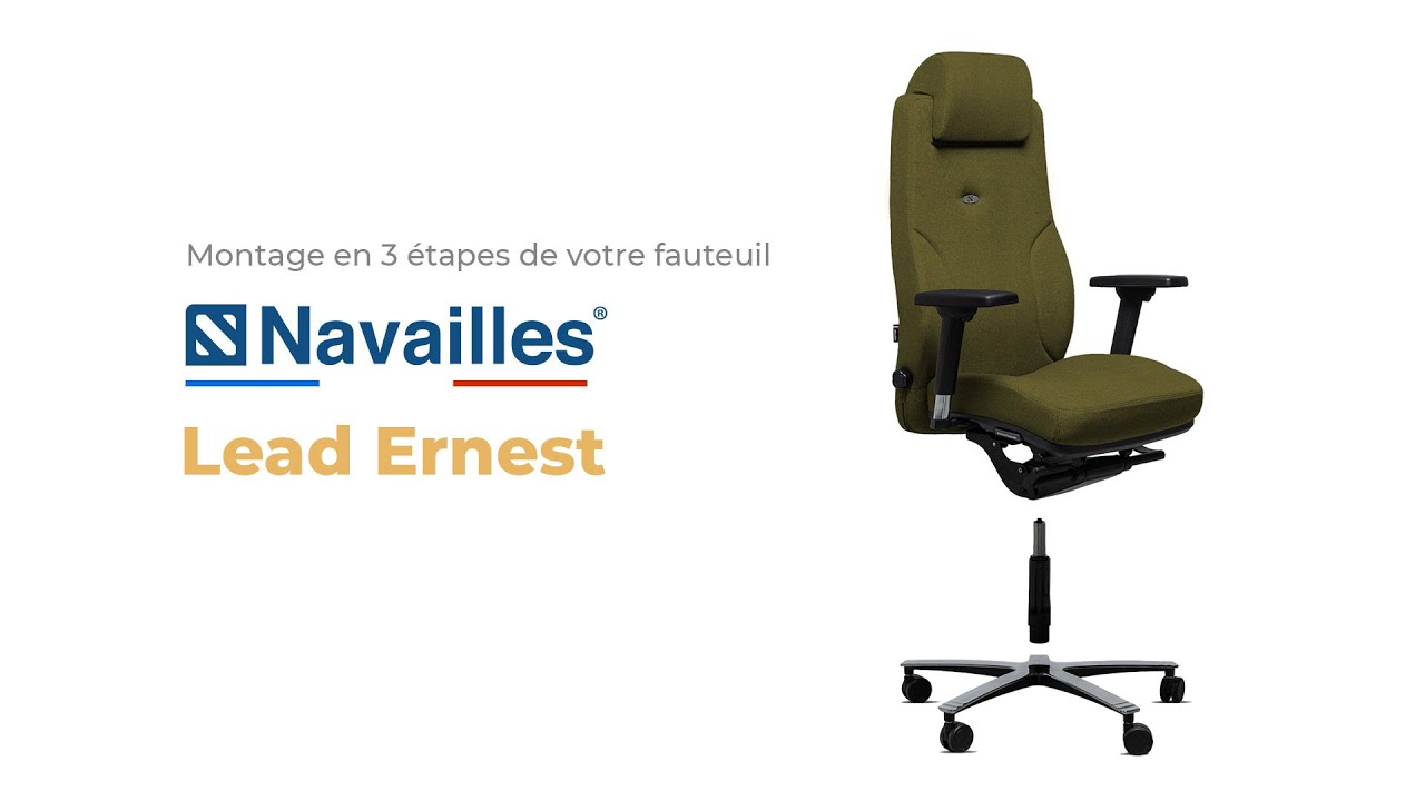 Comment monter et régler votre fauteuil de bureau Lead Ernest ?
