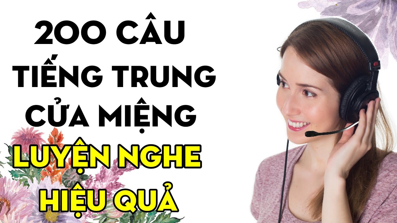 Tiếng Trung giao tiếp hằng ngày// 200 câu cửa miệng thông dụng