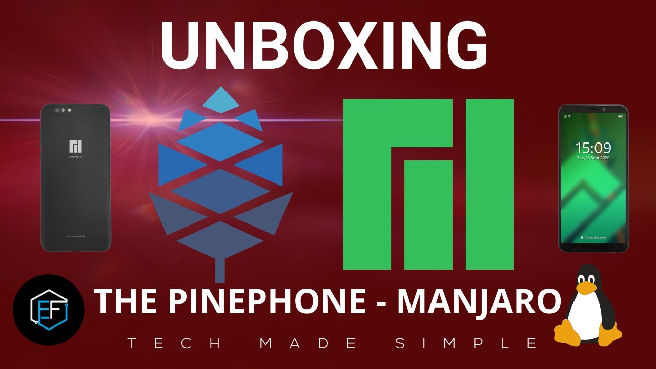 Unboxing The PinePhone - Manjaro!