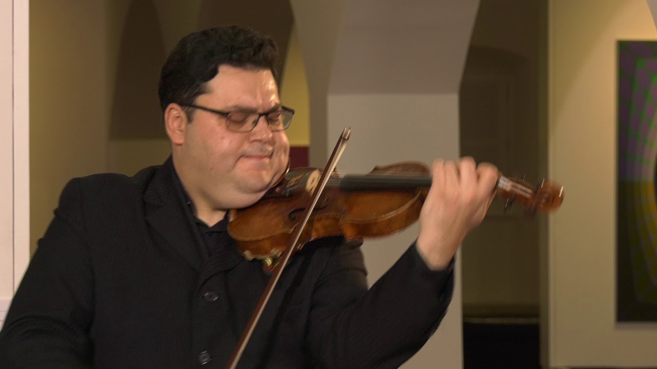 Bach 's Chaconne for Solo Violin- Sandor Javorkai