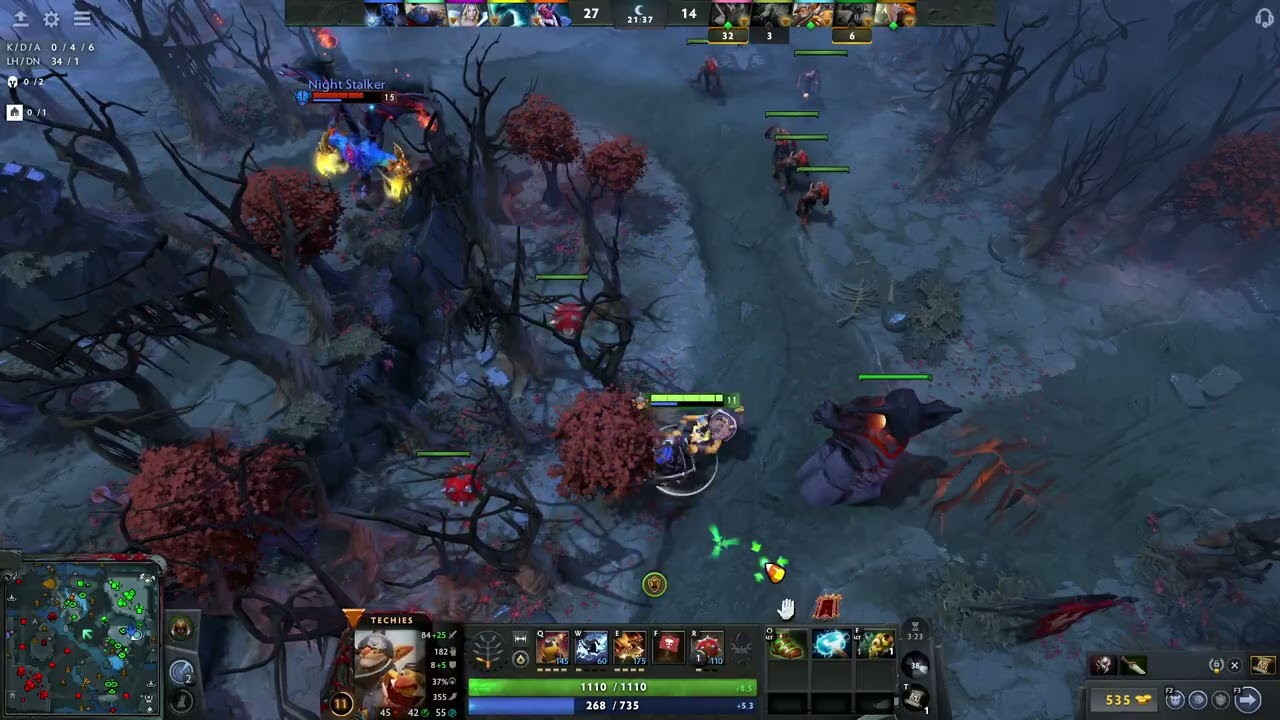 LOSE AGAIN WITH TECHIES SUPPORT | Dota 2 Indonesia