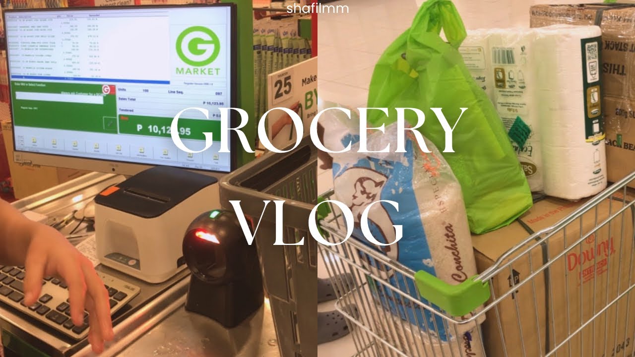 life in cebu | monthly grocery shopping vlog | gmall of cebu | ASMR | shafilmm