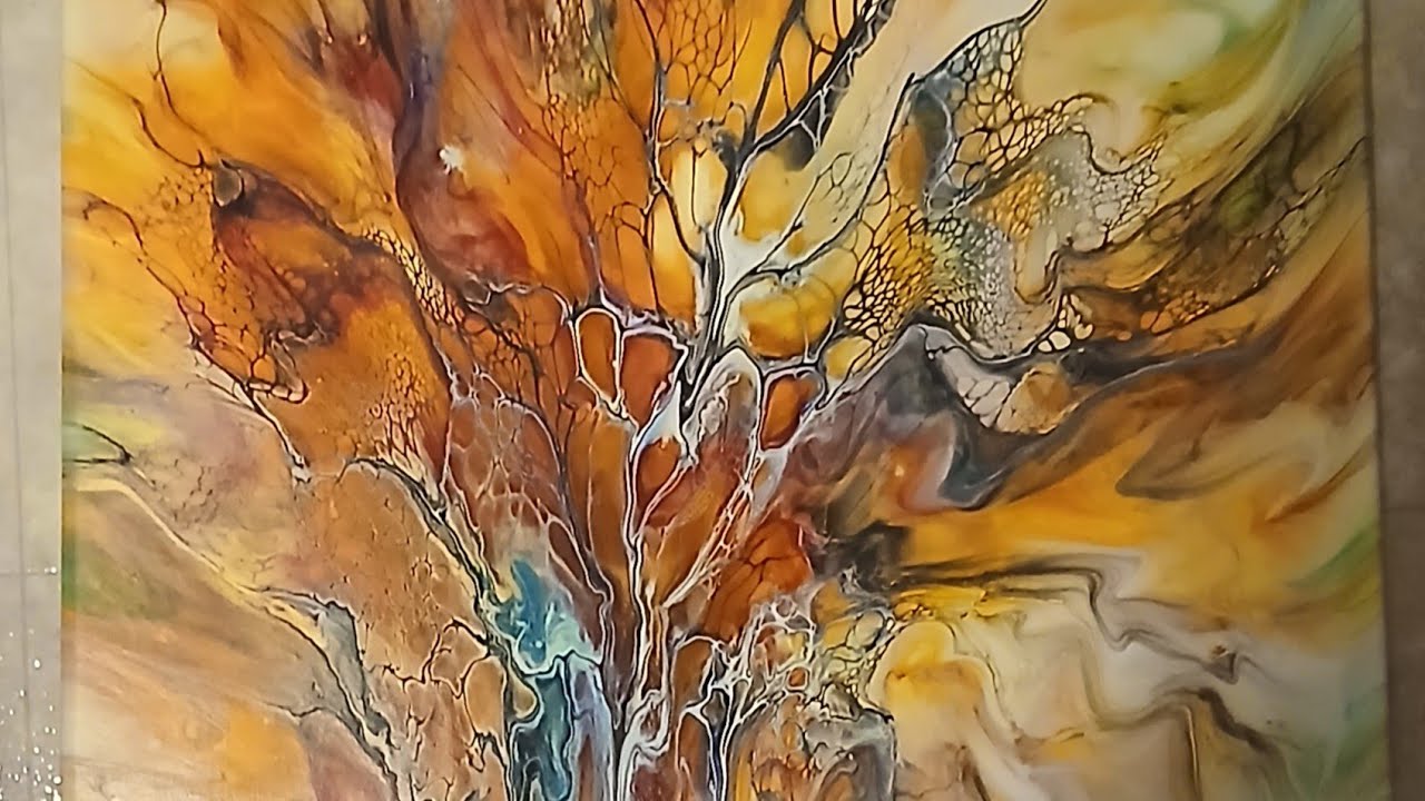 Abstract deconstructed flower bloom. 