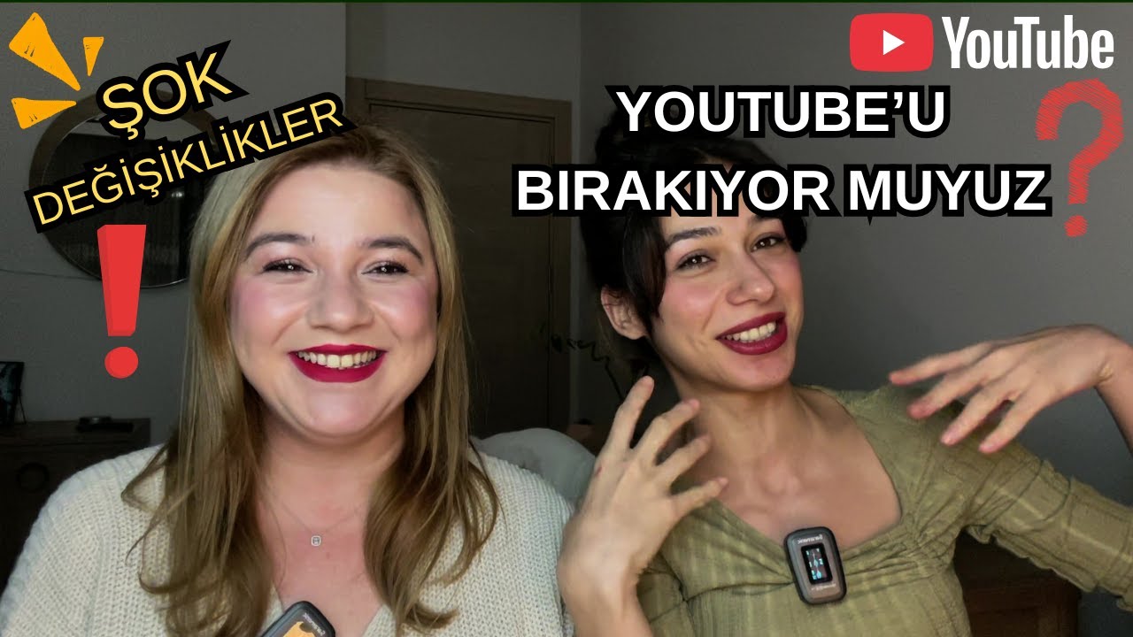 YOUTUBE'U BIRAKTIK MI ? | ŞOK DEĞİŞİMLER | NELER OLUYOR ? @İNANILMAZ BİR ŞEY YA !