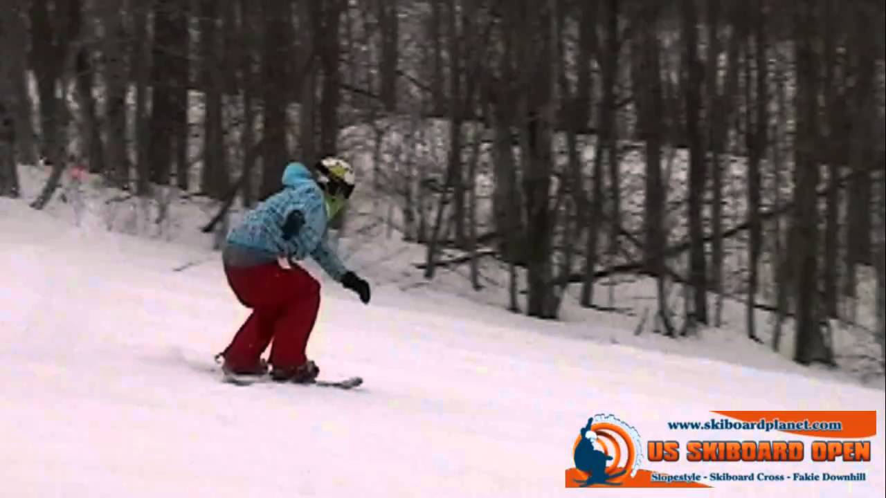 SkiboardPlanet 2010 US Skiboard Open Pro Division Slopestyle Competition