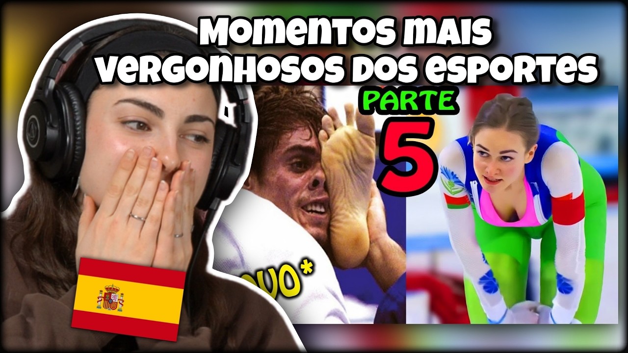 GRINGOS reagem aos momentos mais VERGONHOSOS dos ESPORTES!