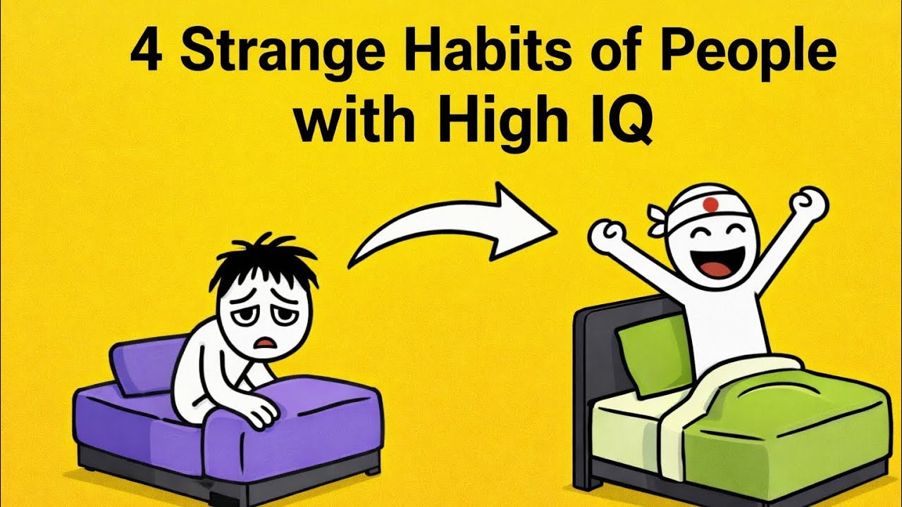 Strange Habits That Prove You Have a Very High IQ