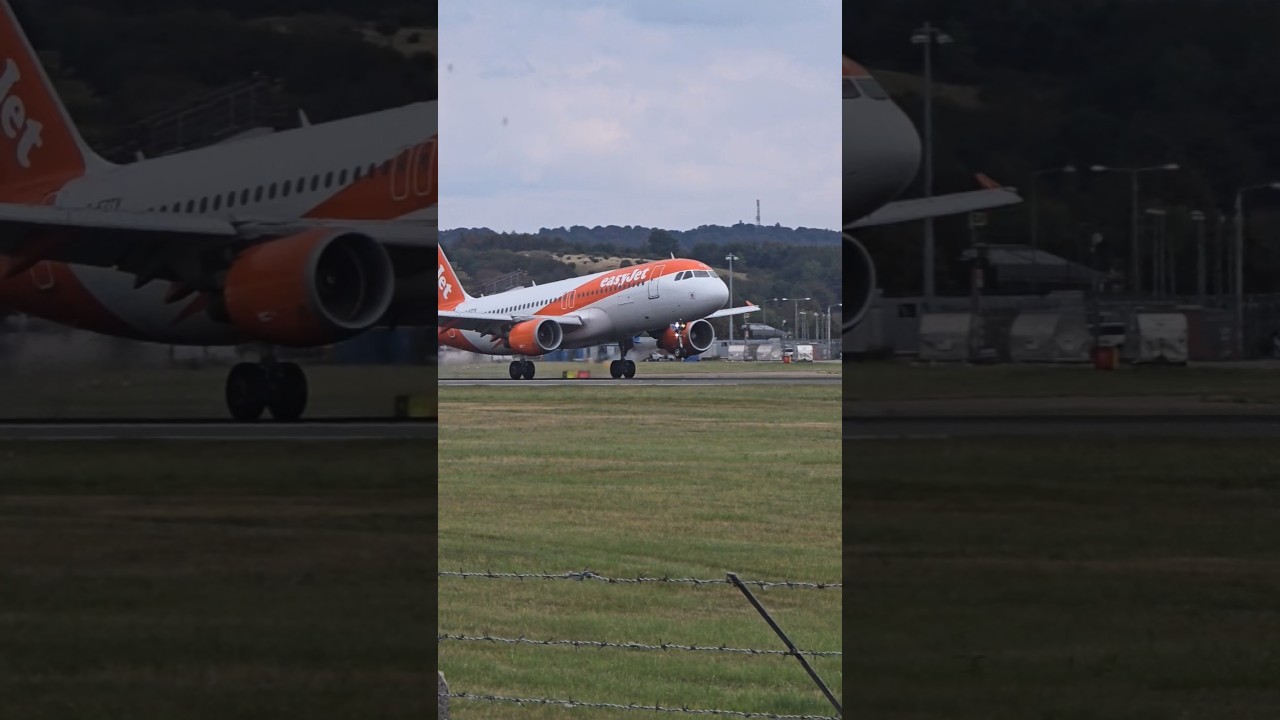 EasyJet A320 G-EZTV CPH-EDI 24th Aug #aviation #avgeek #plane #spotting #airbus #landing #airport