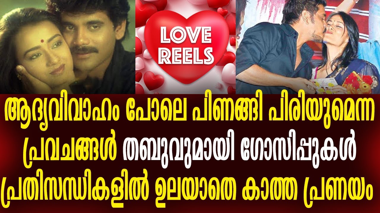 അമല നാഗാർജുന പ്രണയ കഥ | Amala Akkineni Nagarjuna Love story Malayalam | Love Reels | Silver Screen