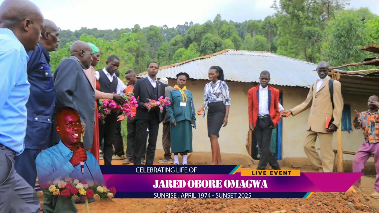 CELEBRATING OF LIFE OF JARED OBORE OMAGWA