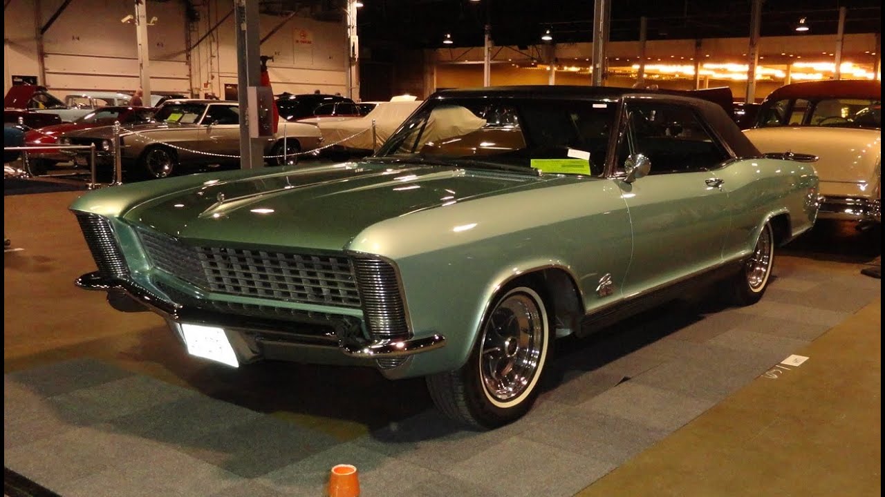1965 Buick Riviera Gran Sport in Seafoam Green at World of Wheels - My Car Story with Lou Costabile