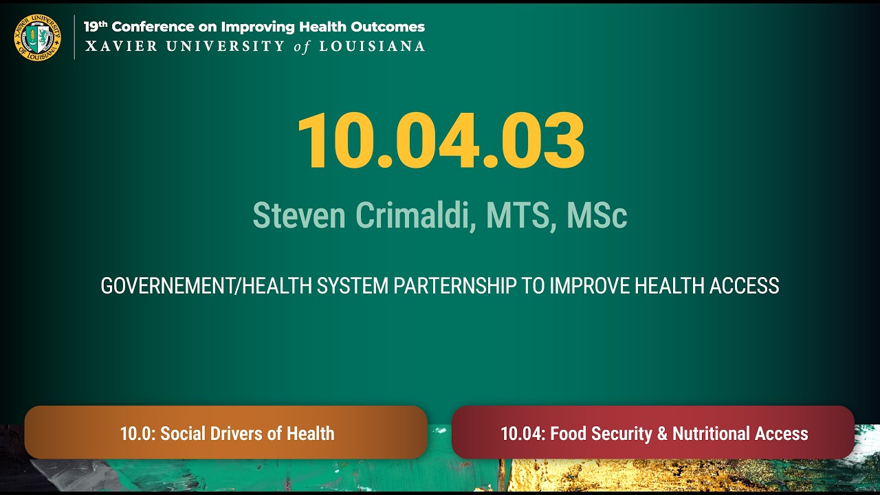 XULA 2026 | 10.04.03 - Steven Crimaldi